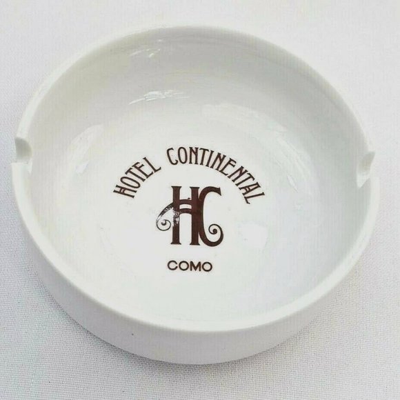 Other - Vintage 1994 Richard Ginori Ashtray Hotel Continental Como Italy